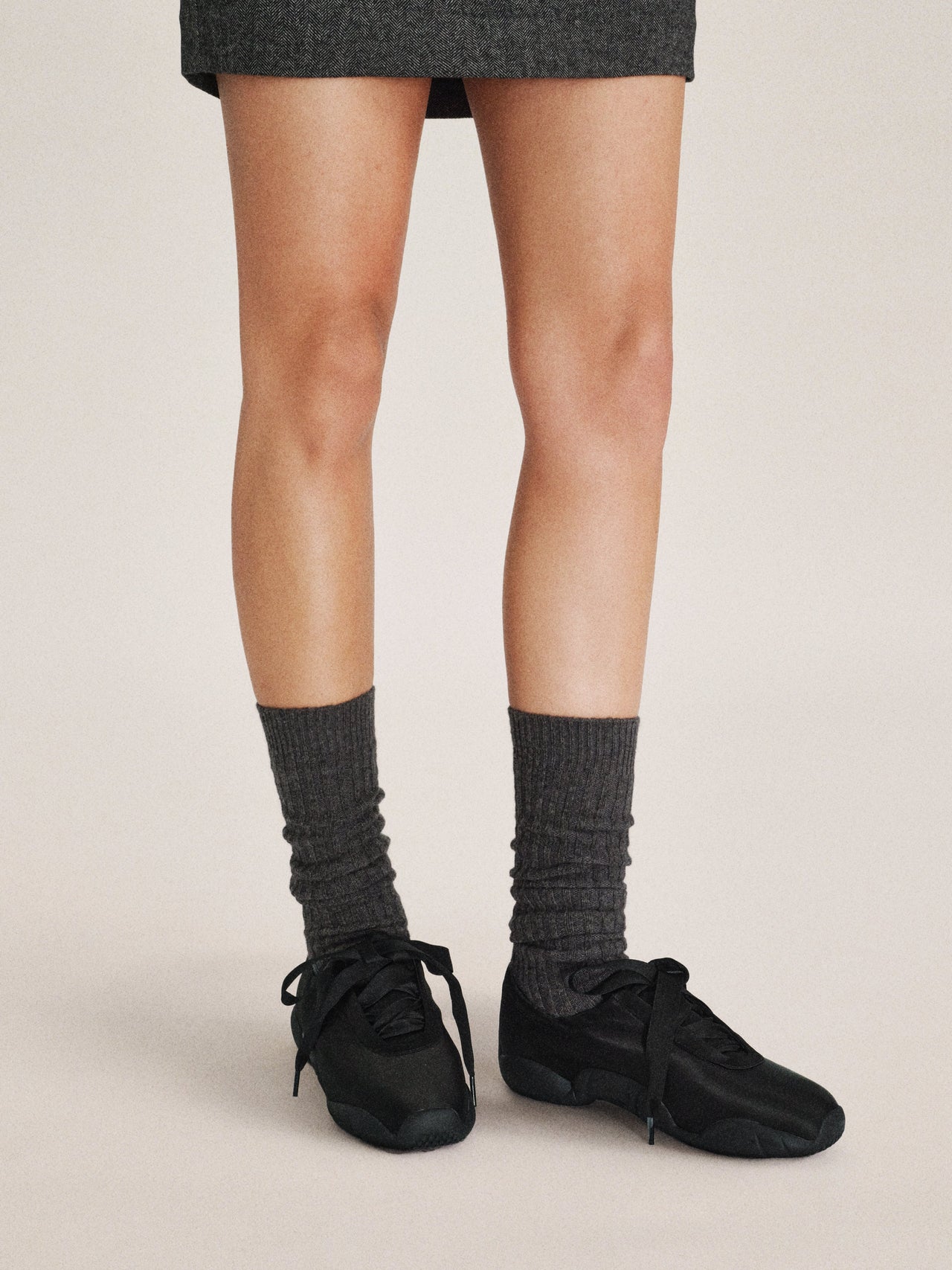 Flavia 芭蕾舞鞋 - 黑色