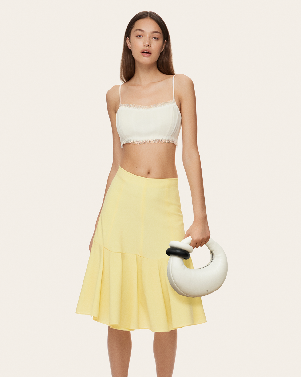 Abacus 手提包 - 白色