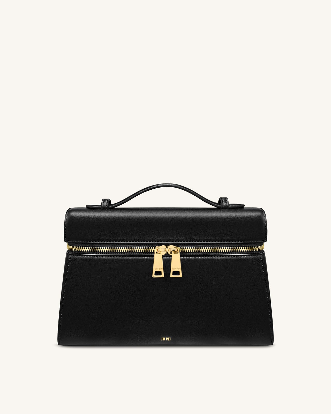 Thea 大型手挽袋 - 黑色