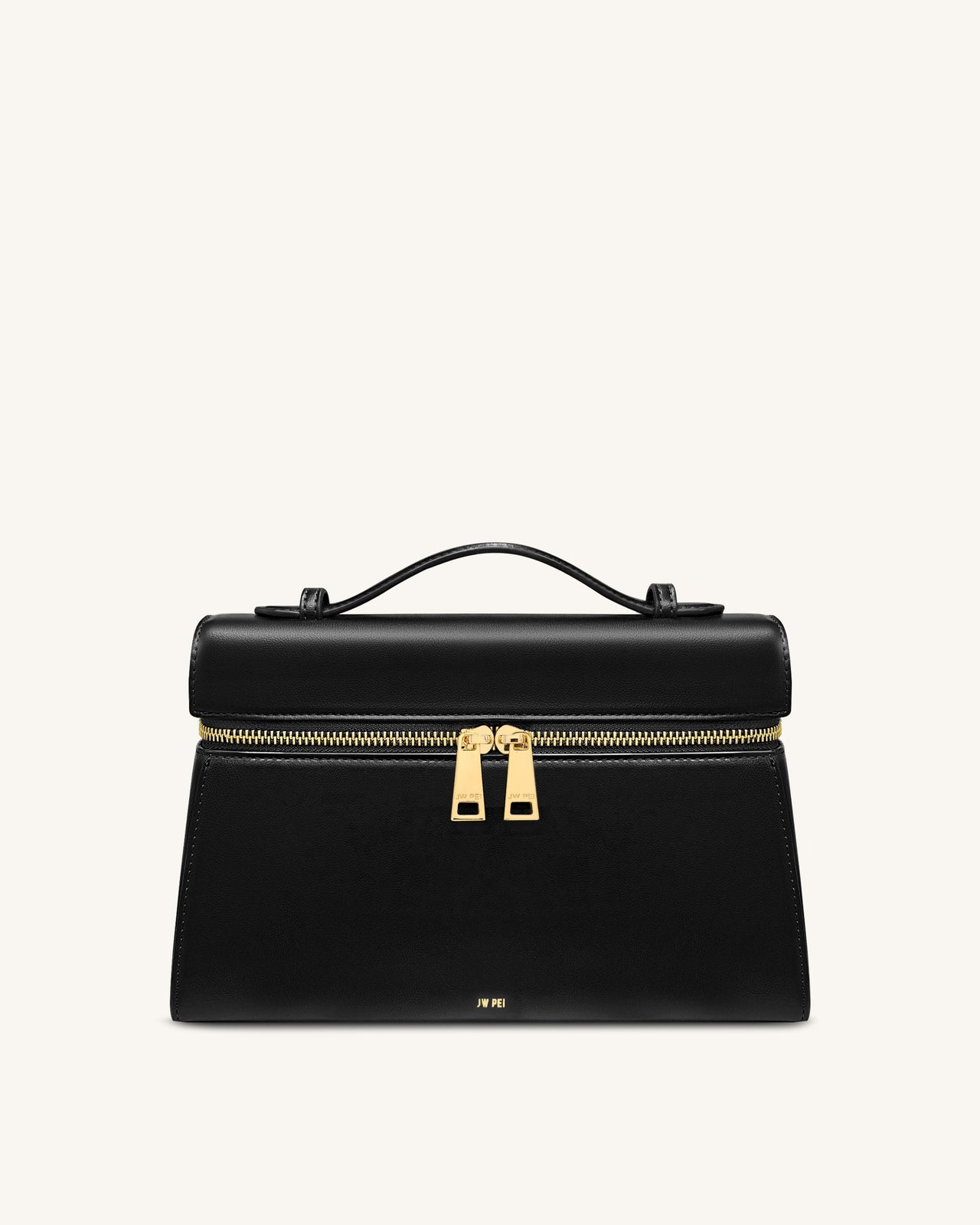 Thea 大型手挽袋 - 黑色