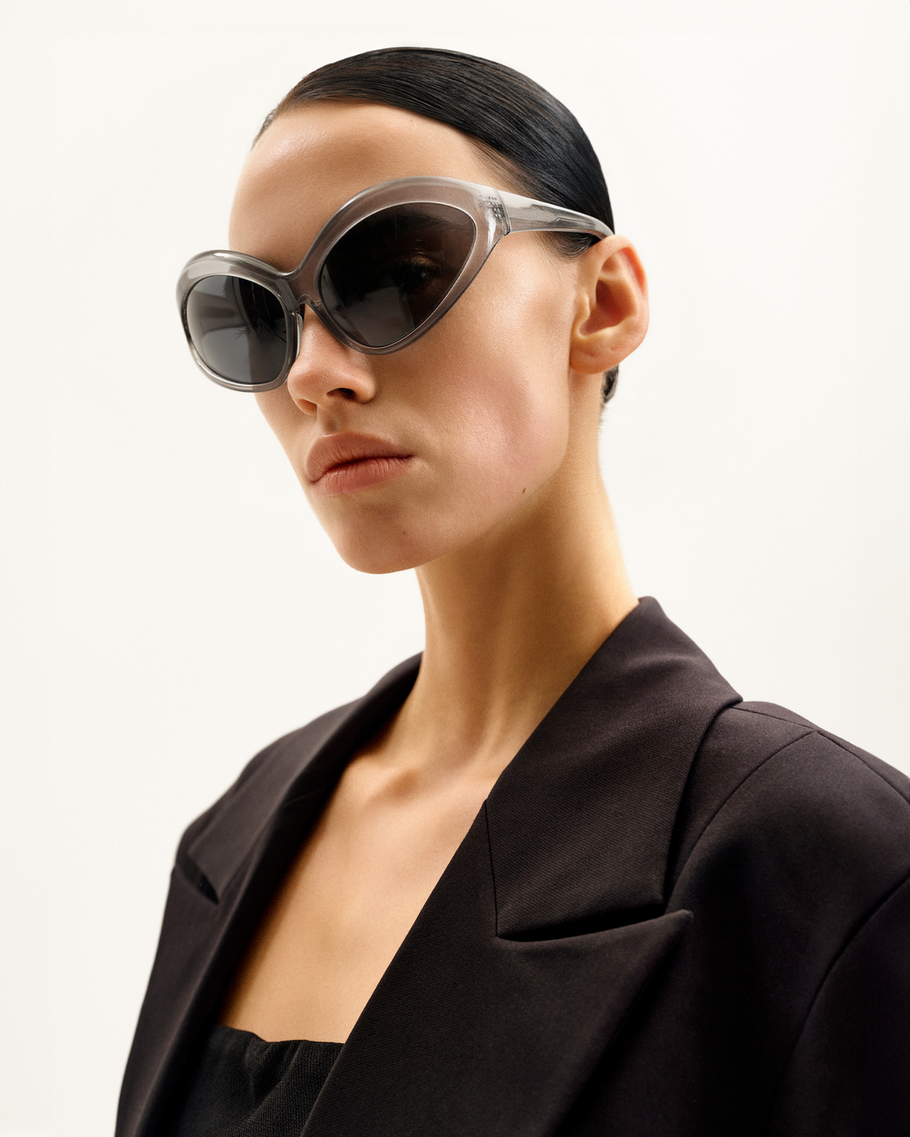 Quorra 貓眼太陽眼鏡 - 灰色