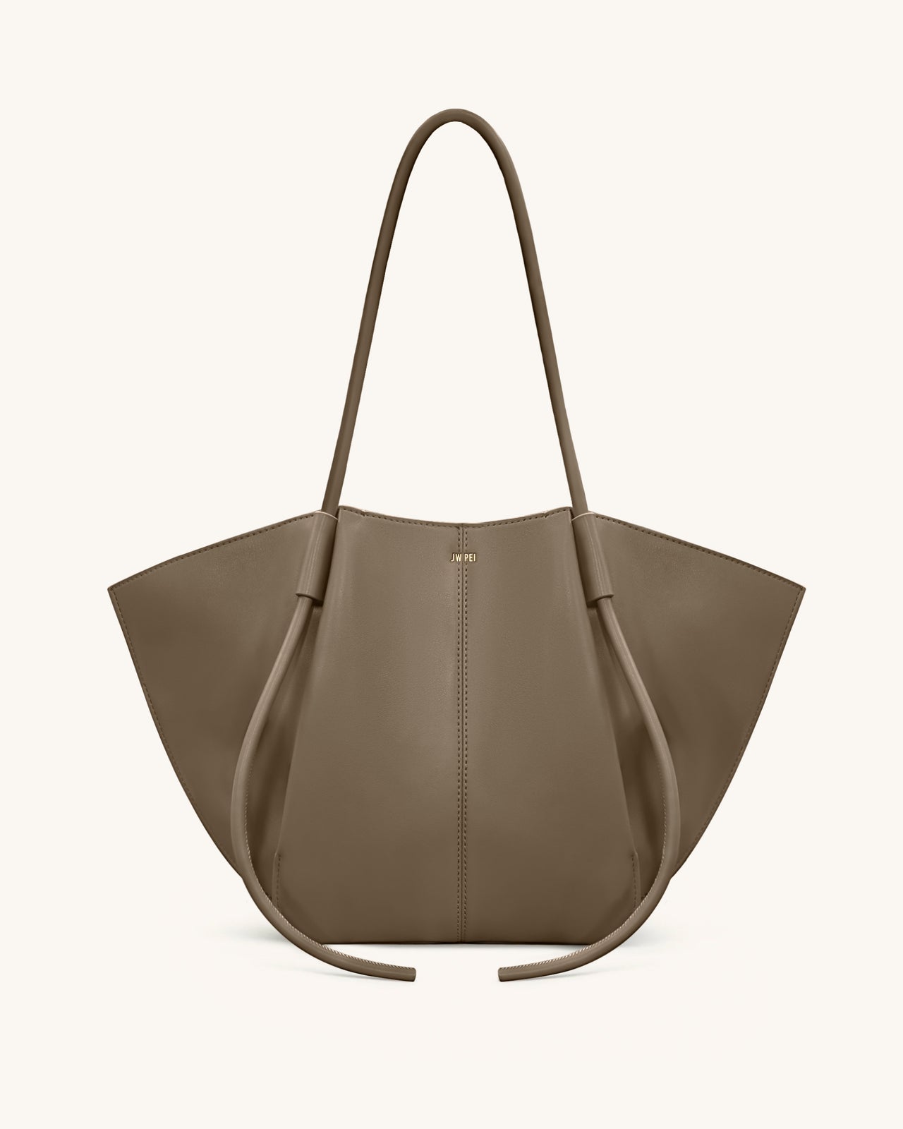 Nala 闊版托特袋-灰褐色