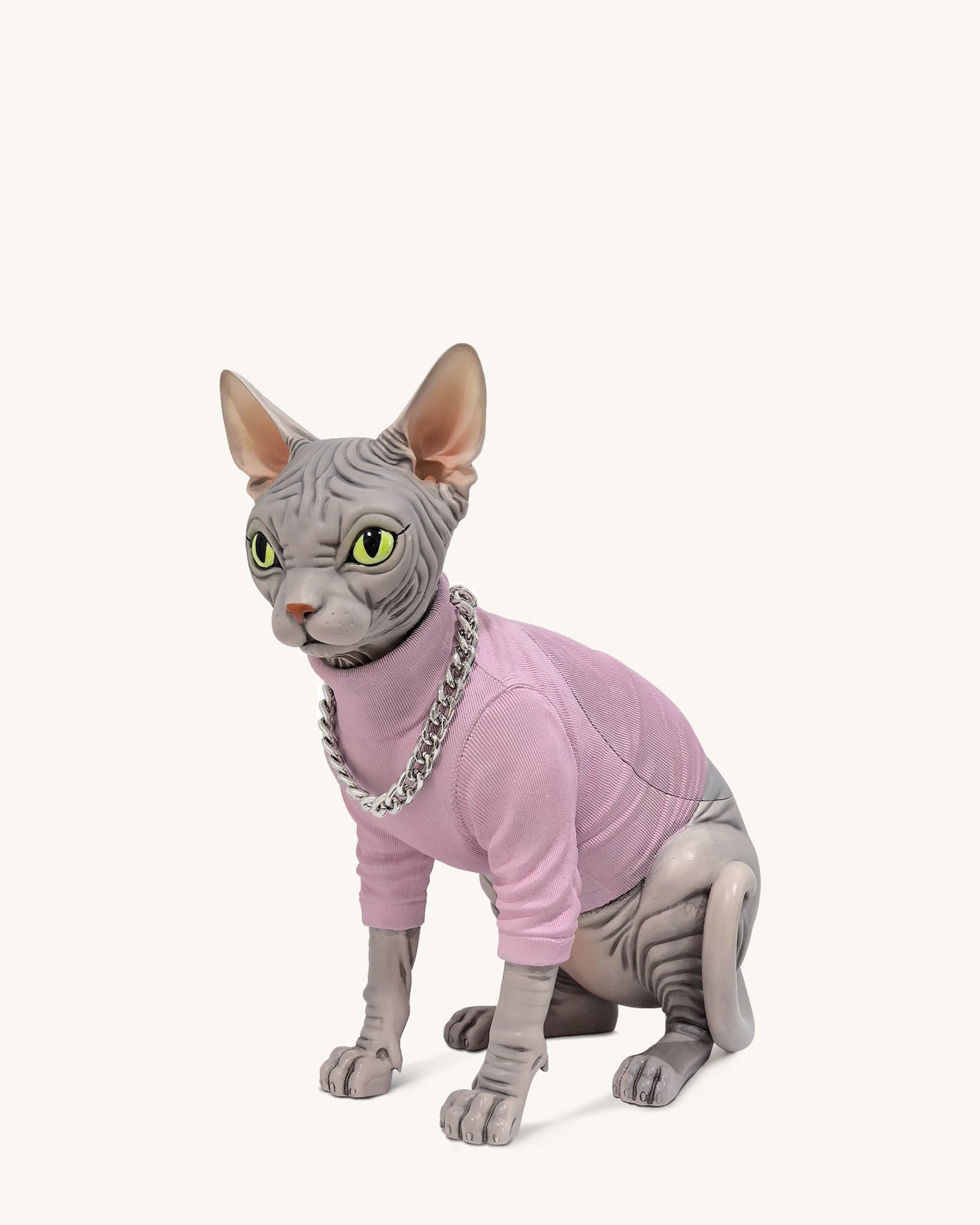 Sadie 手拿包 - 粉紅/灰色