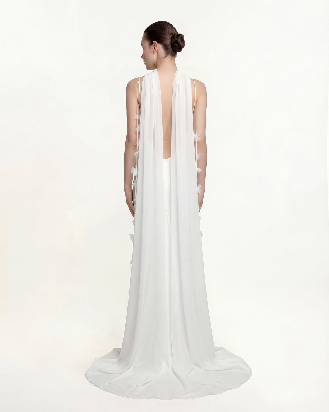 網紗披肩 - 白色