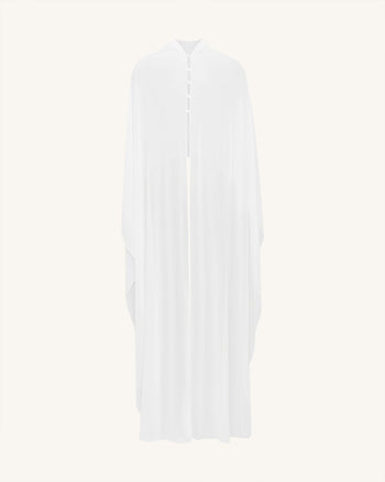 網紗披肩 - 白色