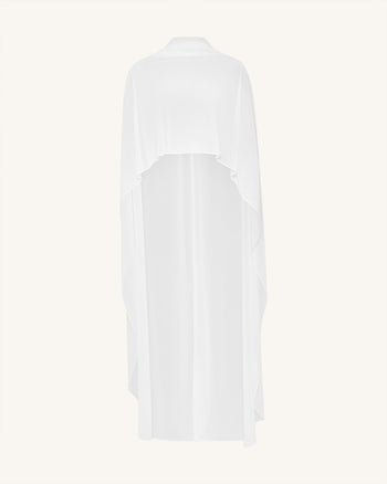 網紗披肩 - 白色