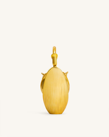 Ella 鬱金香花瓶手挽袋 - 金色