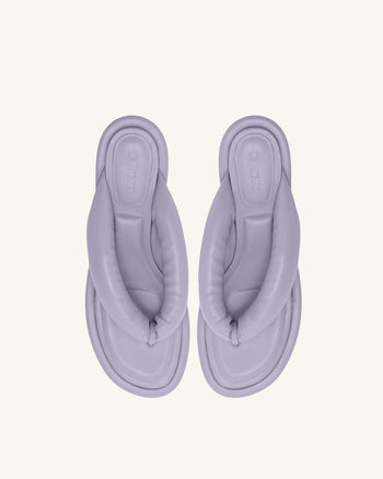 Talia 泡泡涼鞋 - 紫色