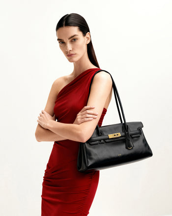 Yara 肩背袋 - 黑色