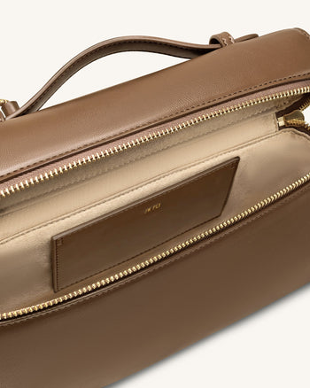 Thea 大型手挽袋 - 摩卡啡