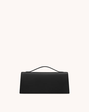 Lena 金屬繩結手提袋 - 黑色