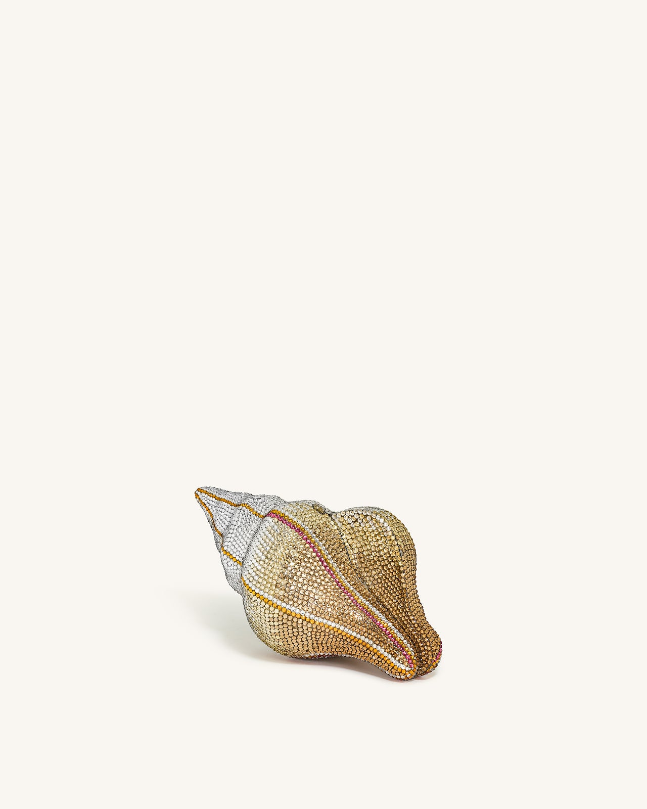 仿水晶海螺造型晚宴包－金色