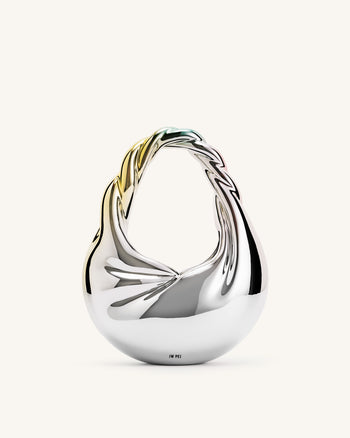 Willow Twist 新月形頂部手挽袋－多色