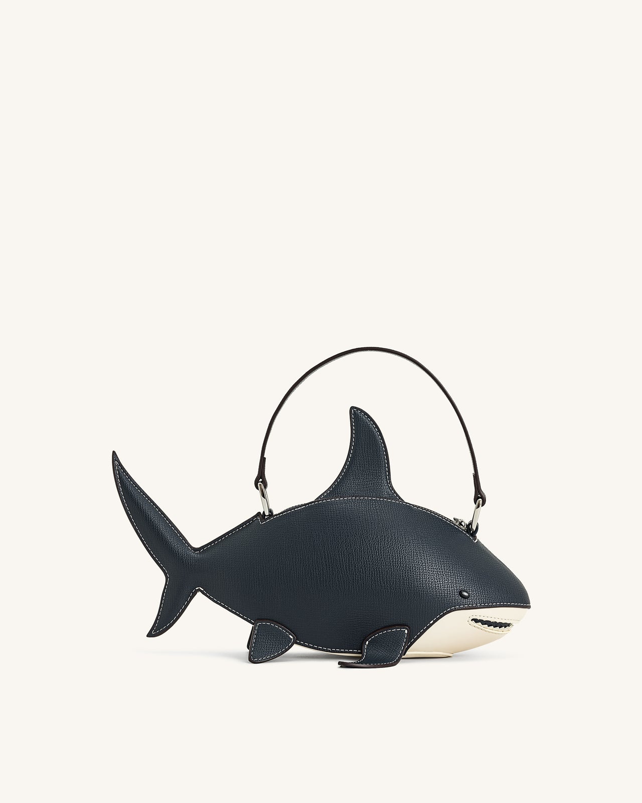 Nerys 鯊魚造型手袋 - 深藍色
