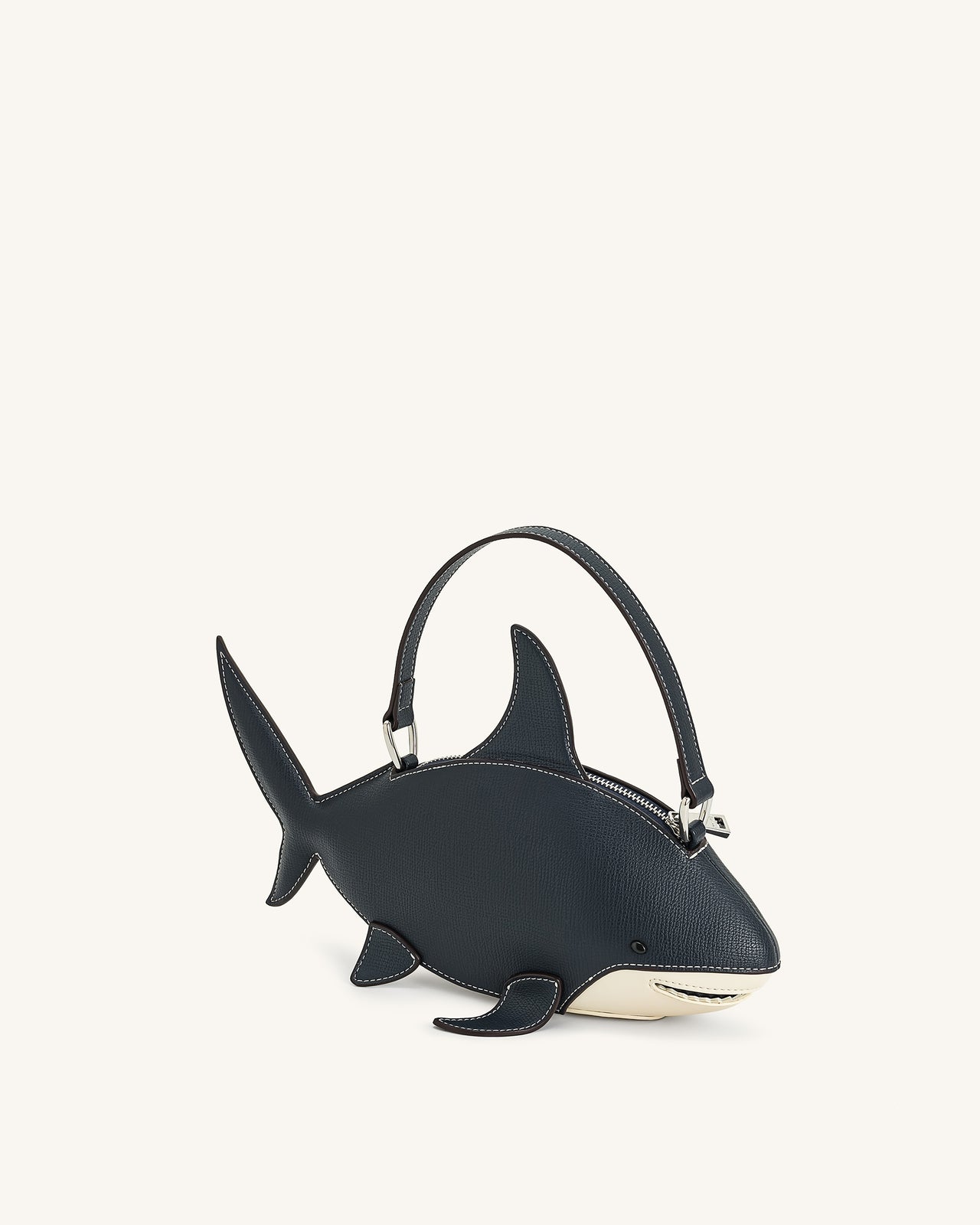 Nerys 鯊魚造型手袋 - 深藍色