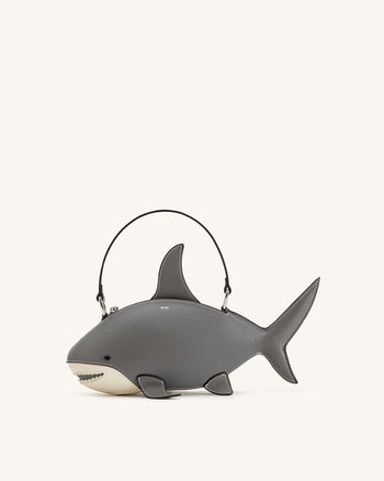 Nerys 鯊魚造型手袋－灰色
