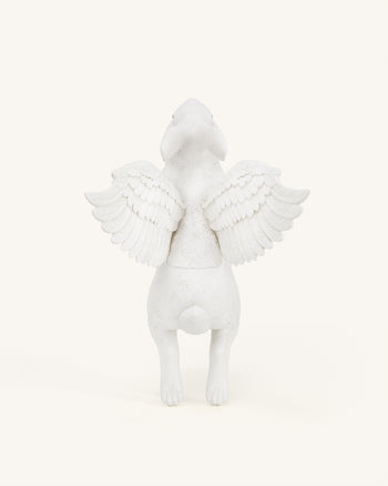 飛天兔仔形手袋 - 白色