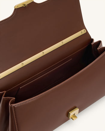 Eloise 肩揹袋 - 深棕色