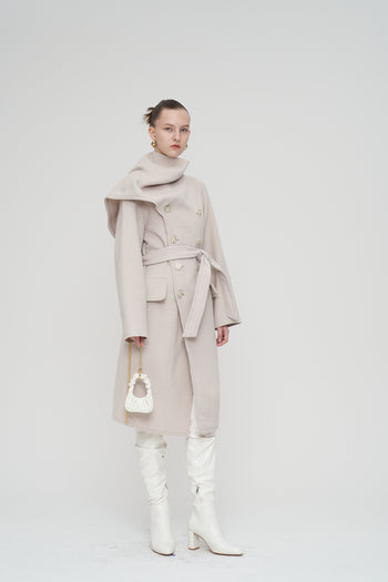 Gabbi 迷你手提包 - 象牙白