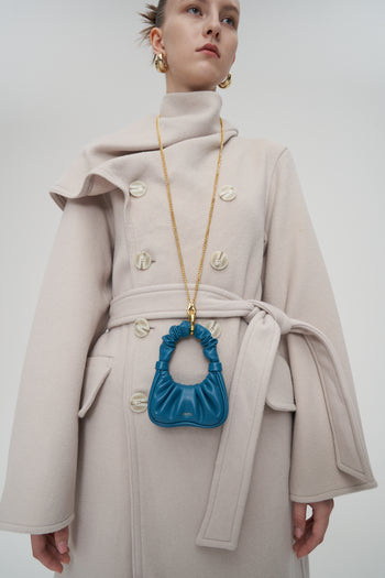 Gabbi 迷你手提包 - 孔雀藍