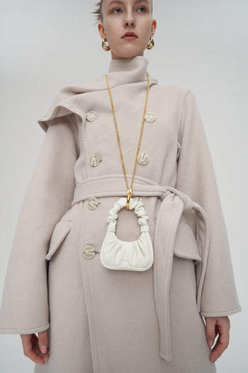 Gabbi 迷你手提包 - 象牙白