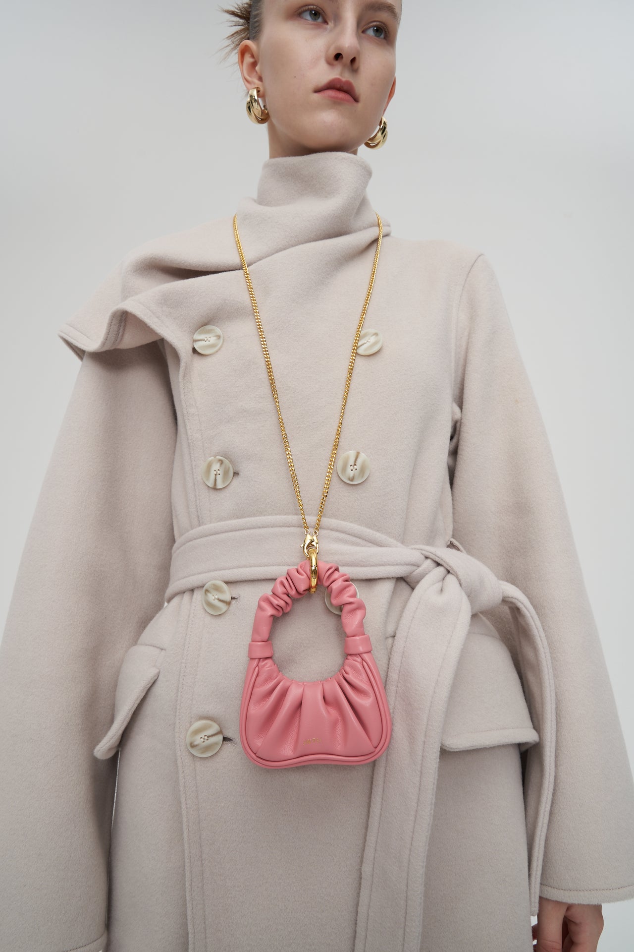 Gabbi 迷你手提包 - 珊瑚粉