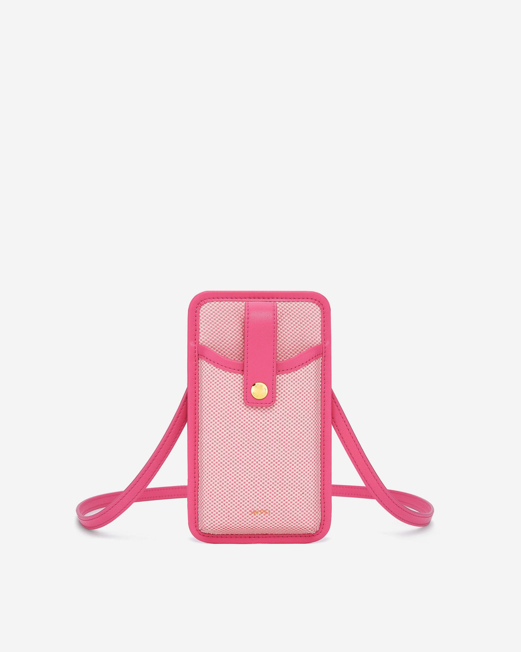 Aylin 帆布手機包  - 粉紅色