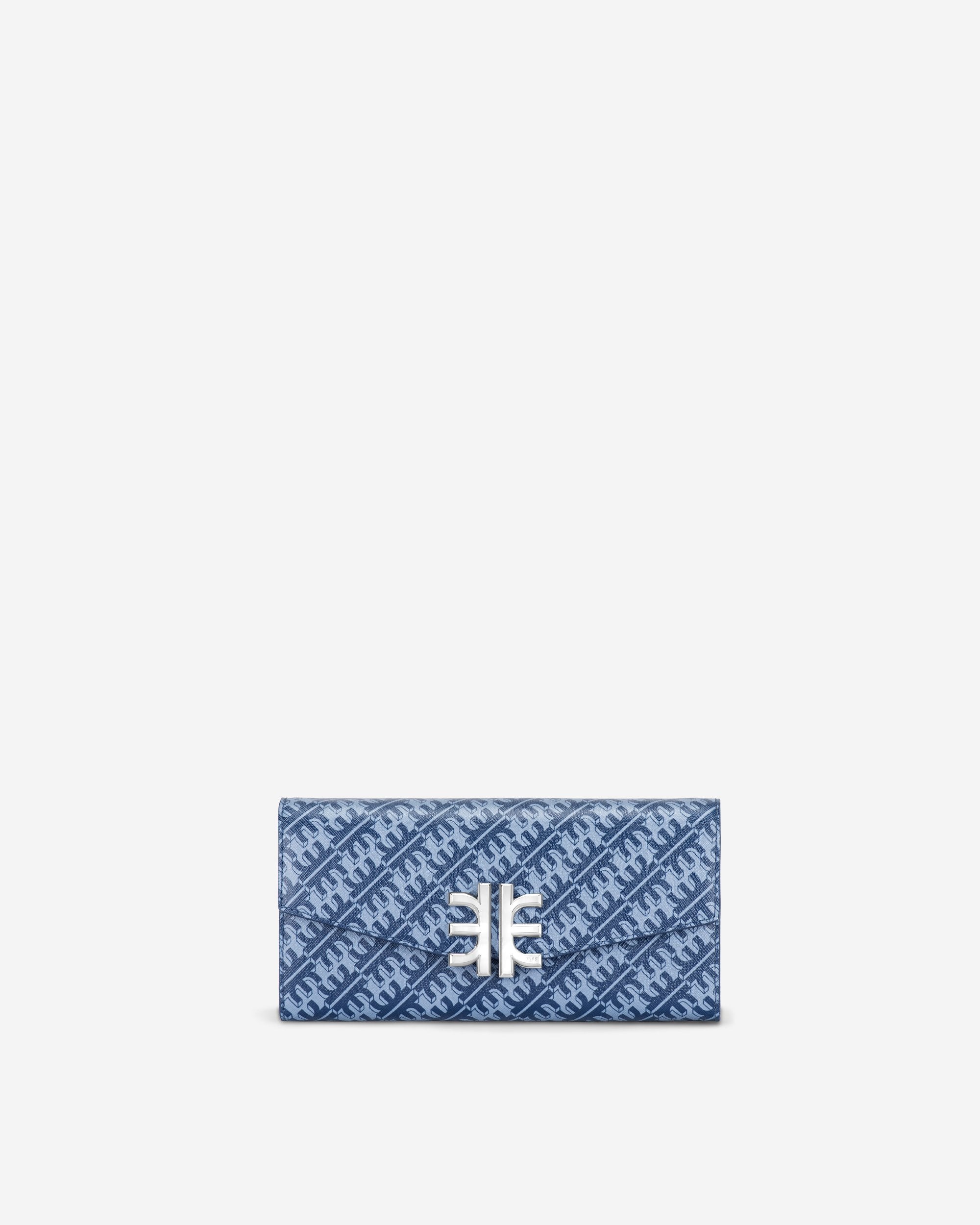 FEI 鏈條手拿包 - 海軍藍