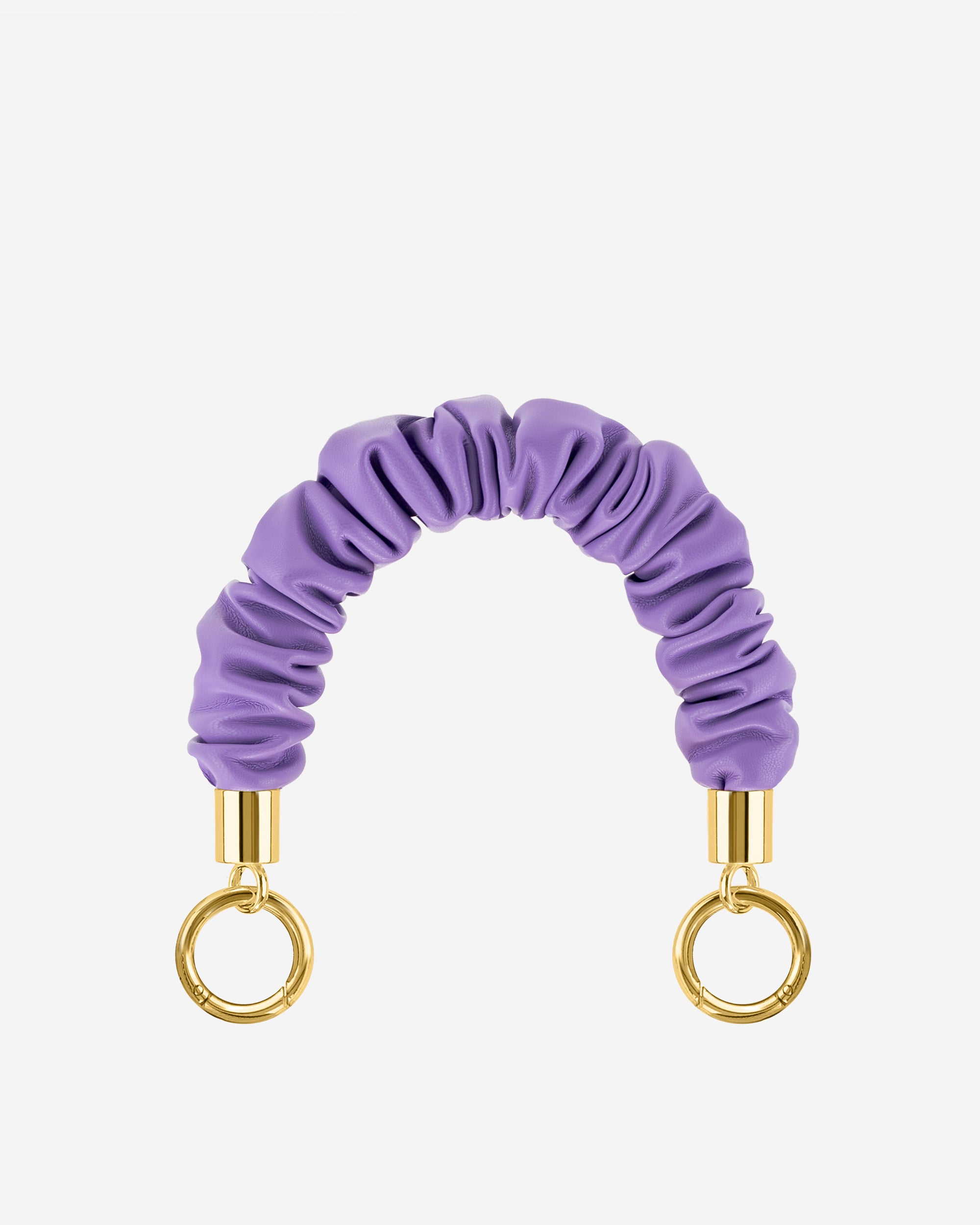 捲邊手提帶 - 紫色