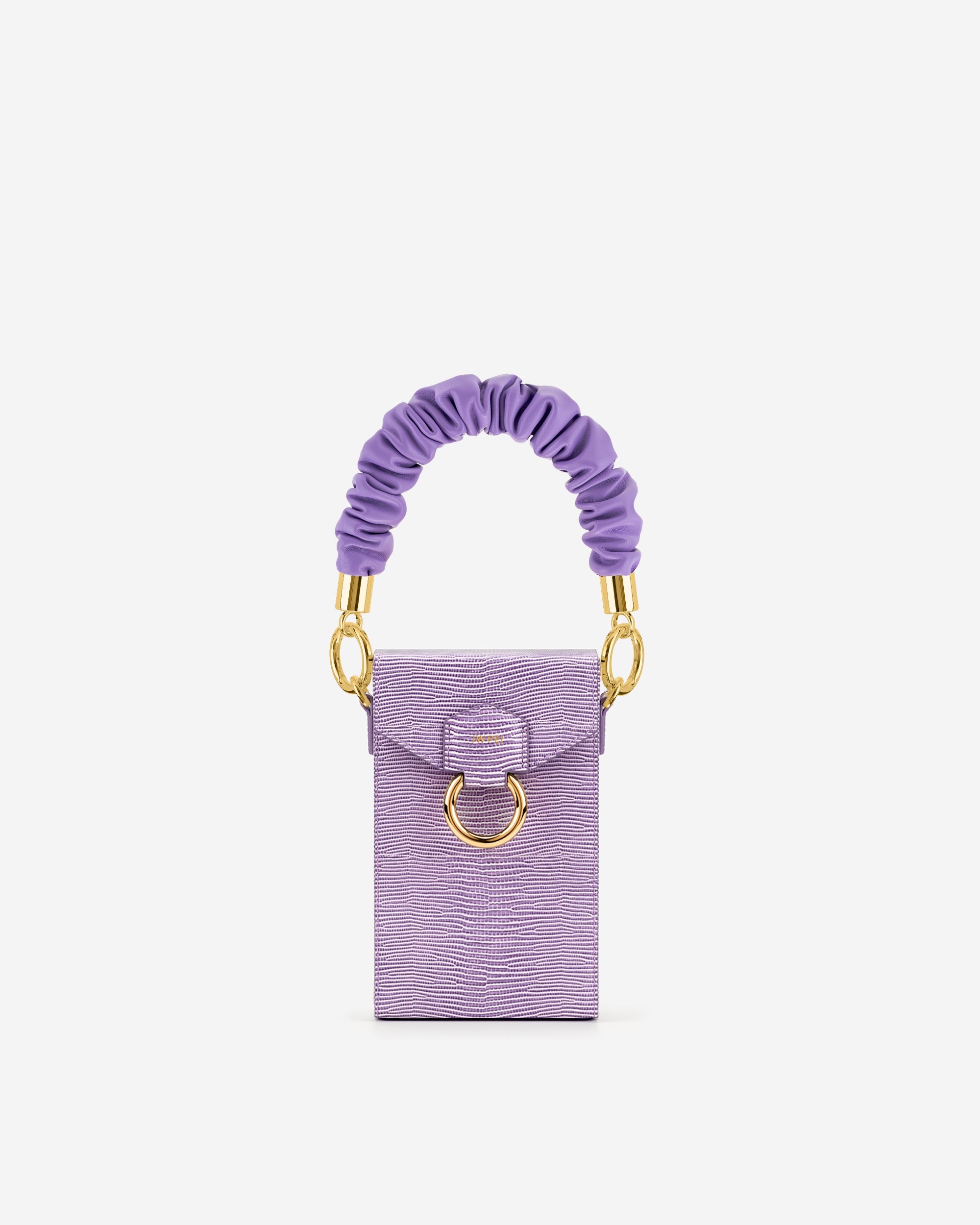 捲邊手提帶 - 紫色