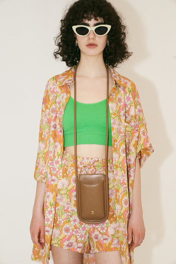 Ayla 手機包 - 棕色