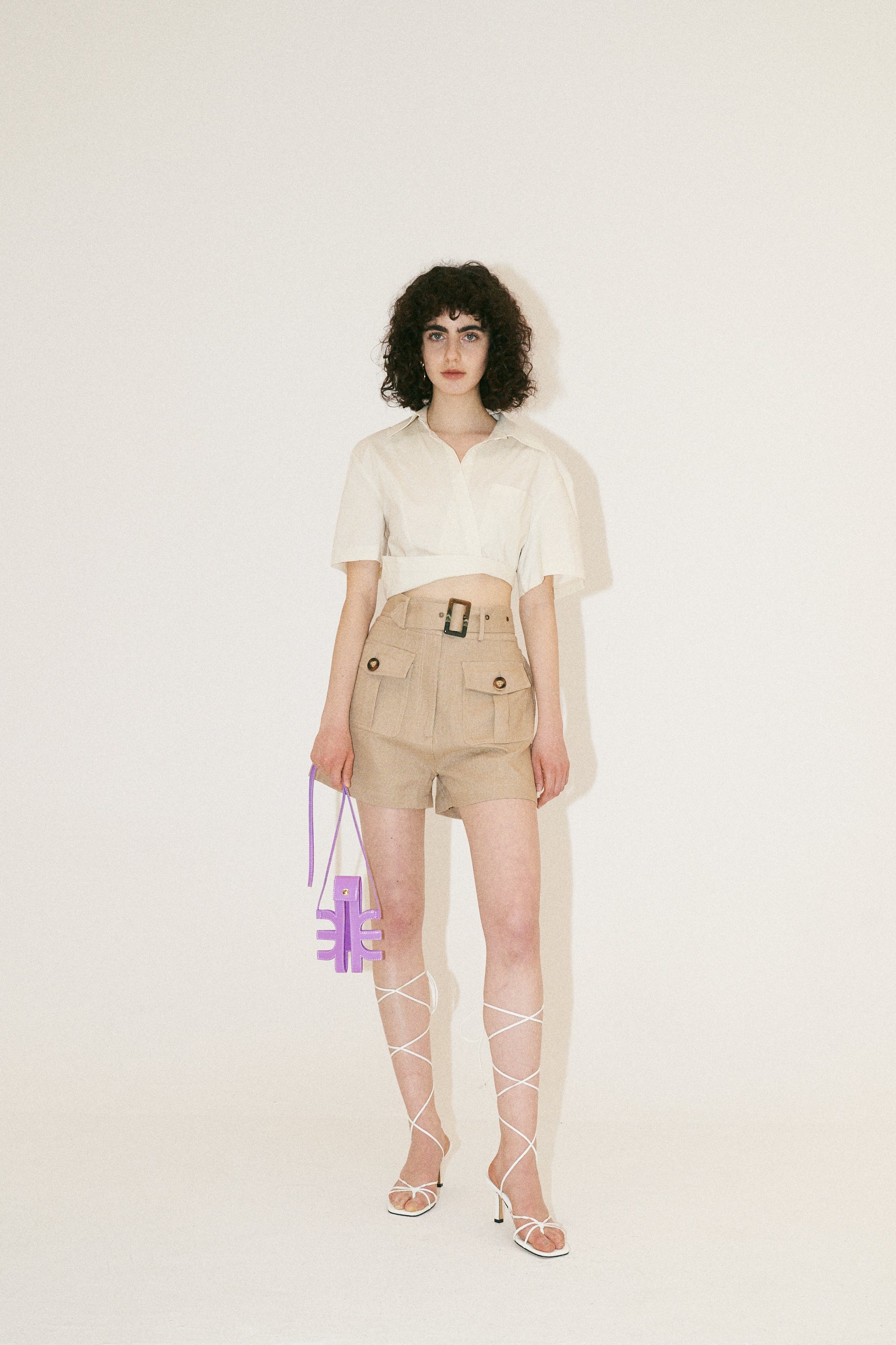 FEI Cut-Out Phone Bag - Lavender Purple