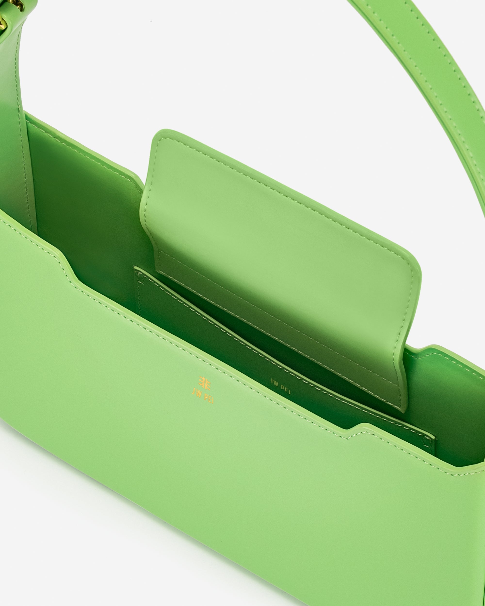 Millie Shoulder Bag - Lime Green