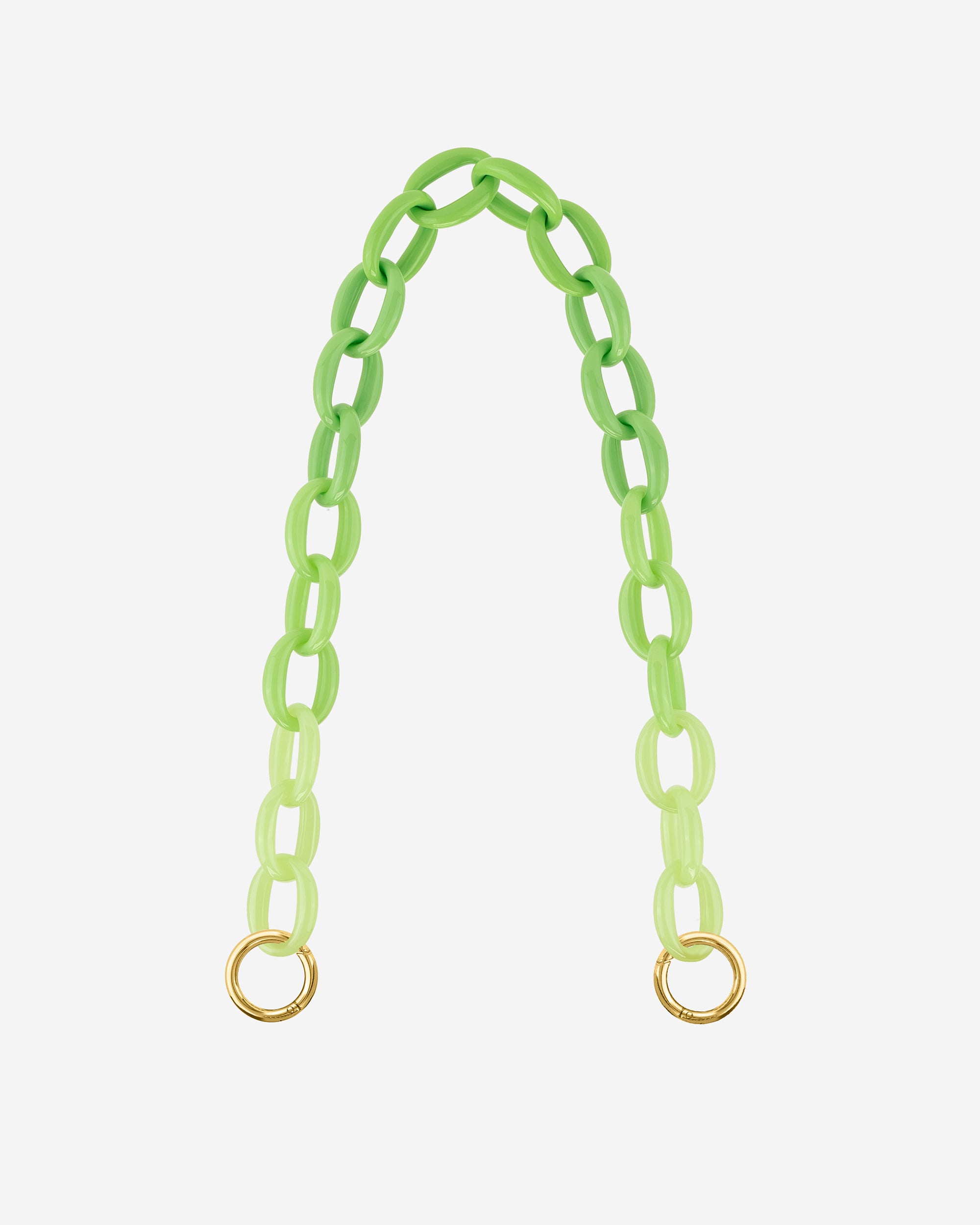 Mya Gradient Acrylic Chain Strap - Green