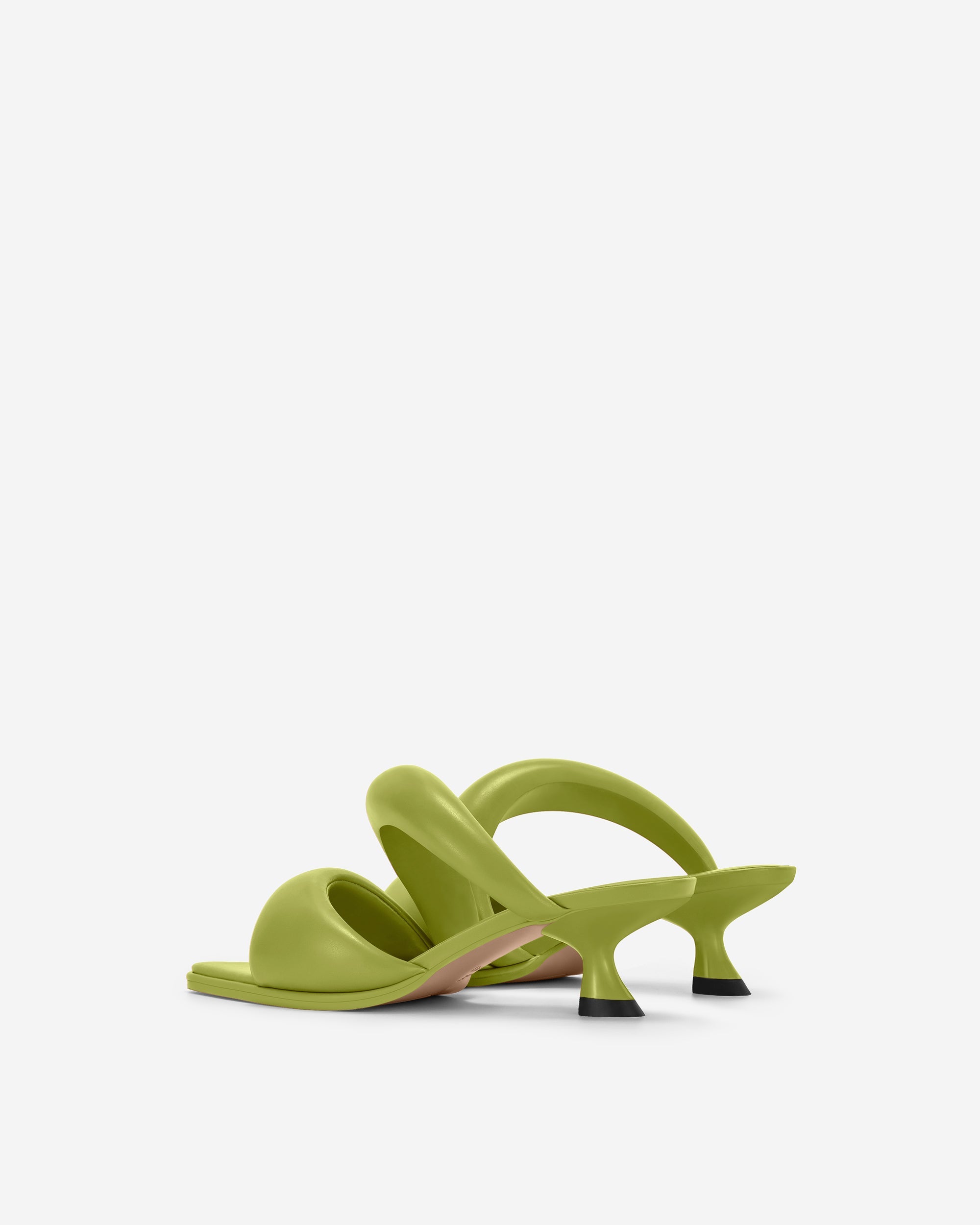 Sara 穆勒鞋-檸檬綠