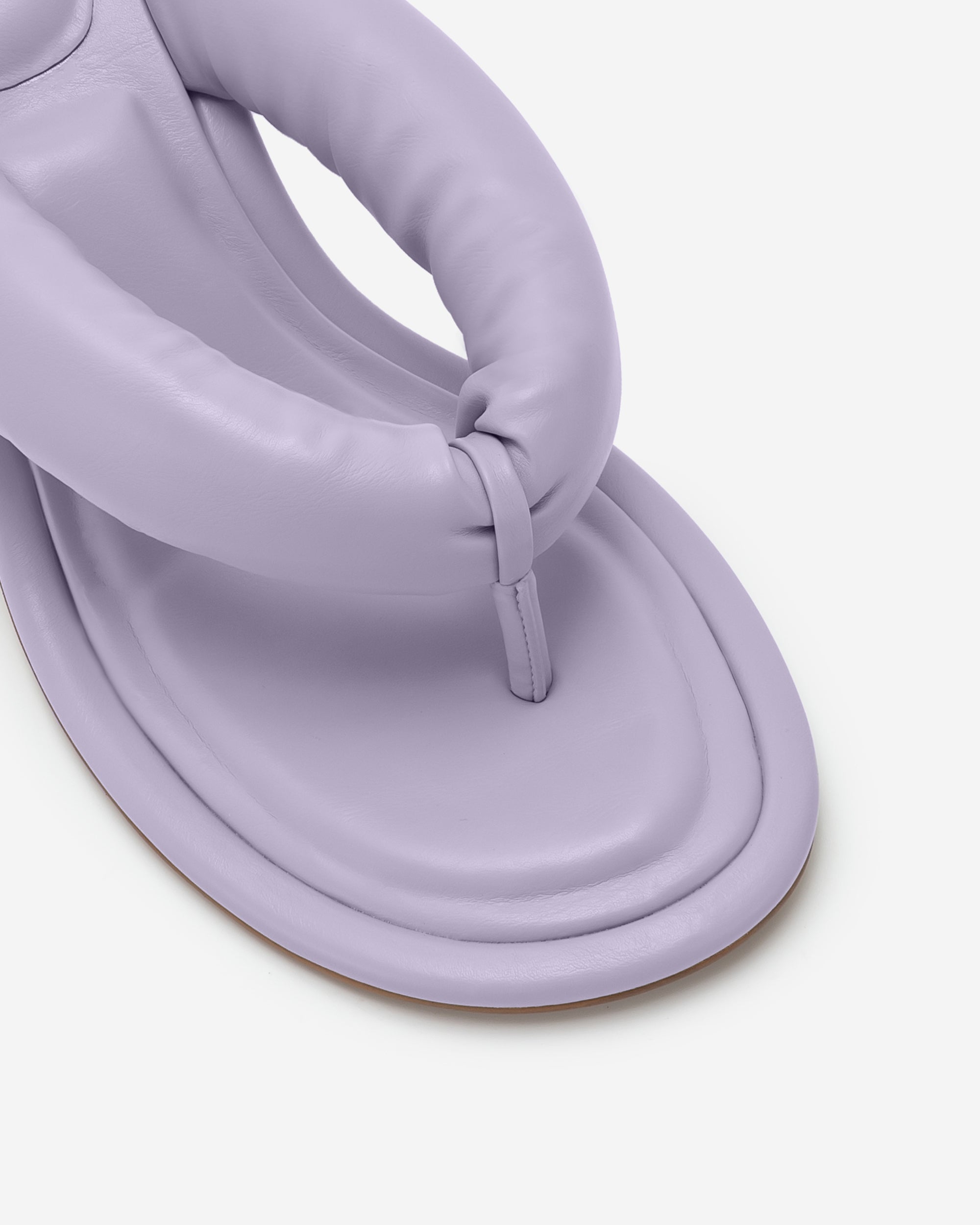 Talia Puffed Sandal - Purple