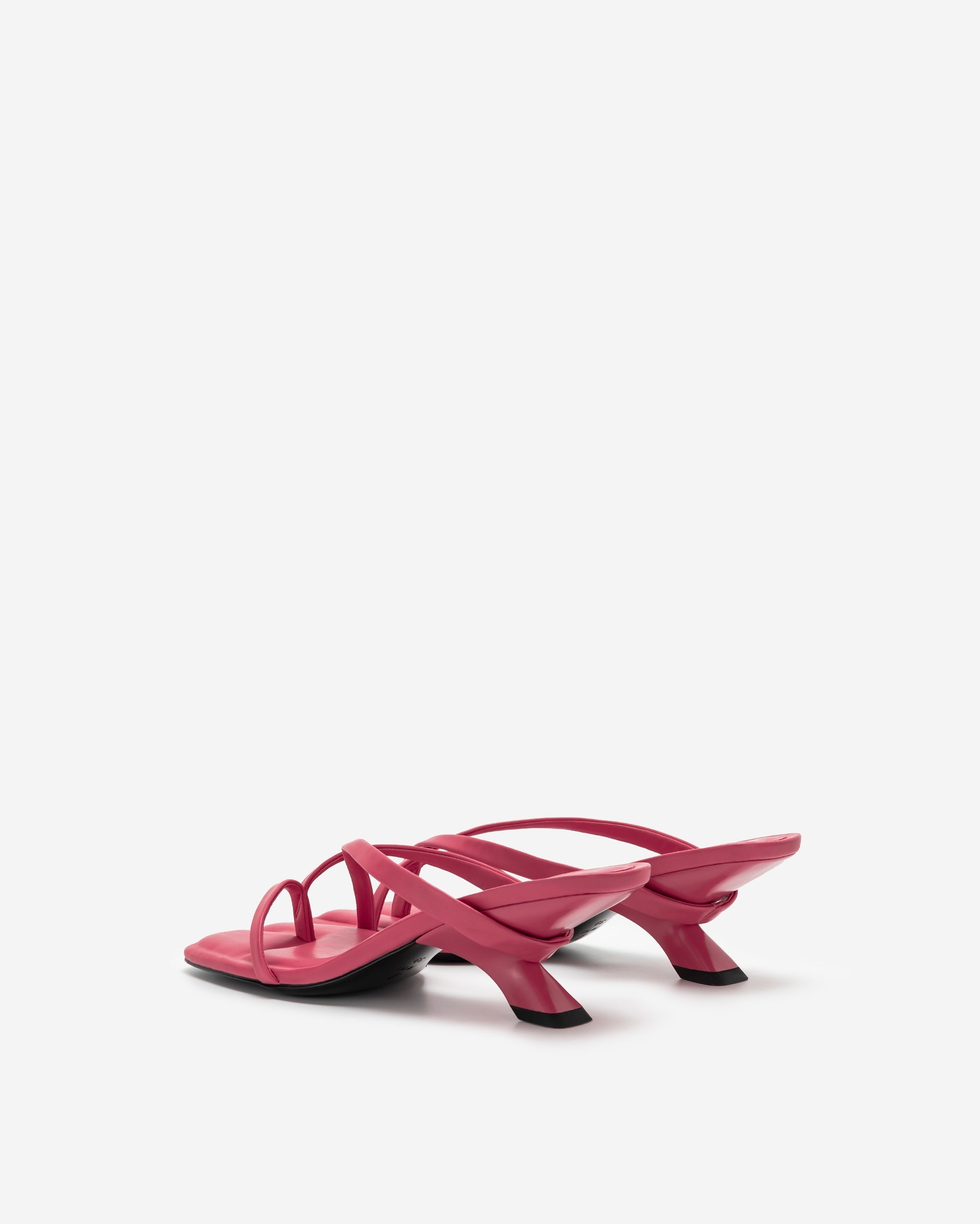 Maeve Strappy Mule - Rose Red